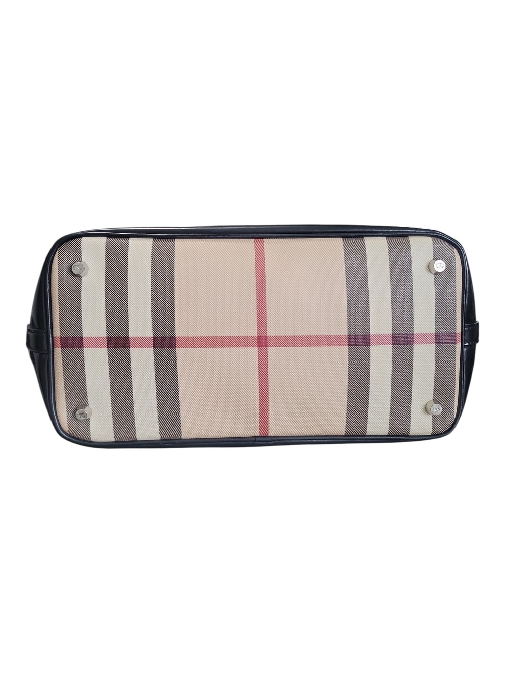 Burberry Super Nova Check Chester Satchel M - Picture 6 of 12